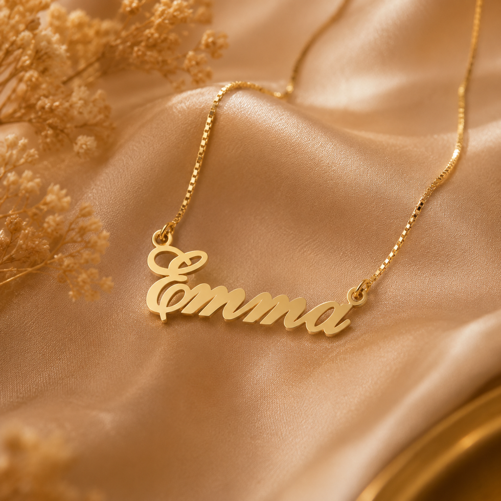 Collar Personalizado con Nombre — Elegancia Hecha para Ti