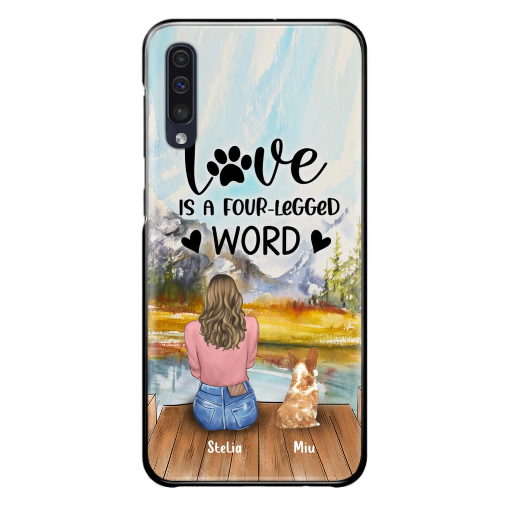 Funda de Teléfono Personalizada para Amantes de Mascotas — Hasta 4 Mascotas