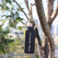 Llavero de Cuero Personalizado — Nombre, Inicial o Mensaje