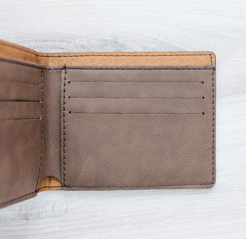 Billetera de Cuero Personalizada para Hombre — Diseño Slim