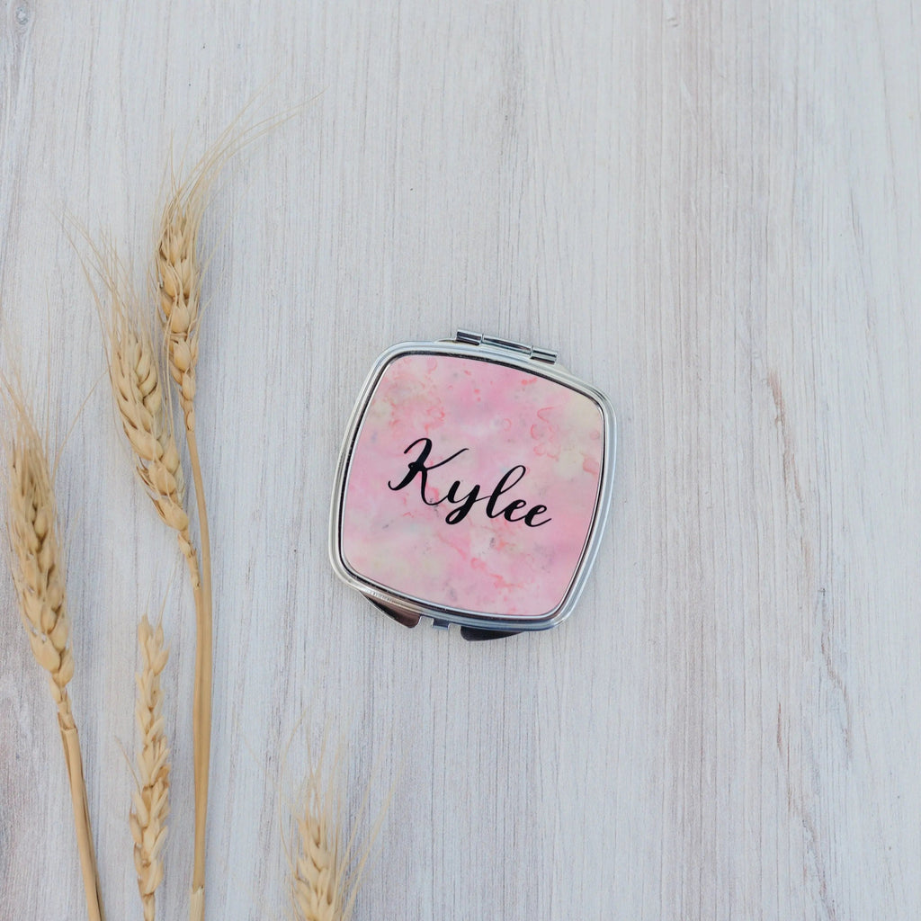 Espejo Compacto Personalizado — Un Detalle Especial para Ella