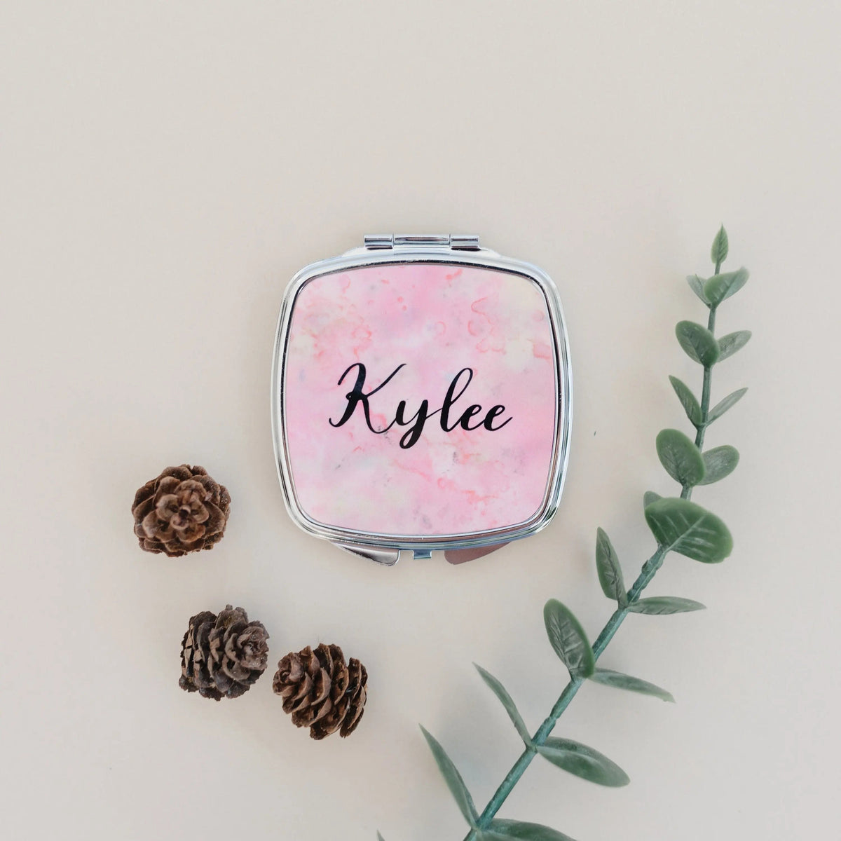 Espejo Compacto Personalizado — Un Detalle Especial para Ella